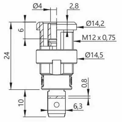 PJP 3266-I Dimensions